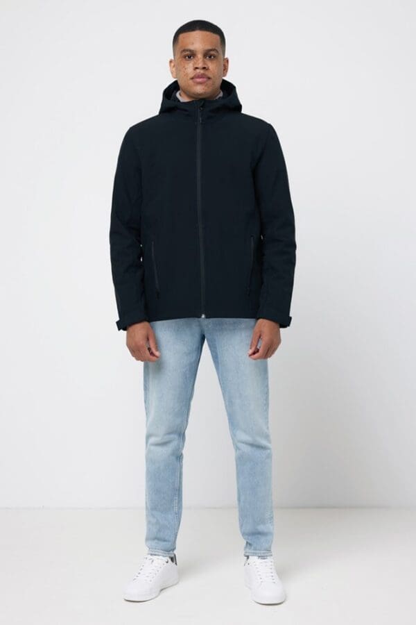 Softshelljacke IQONIQ Makalu Herren aus recyceltem Polyester