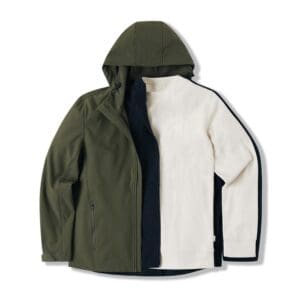 Softshelljacke IQONIQ Makalu Herren aus recyceltem Polyester