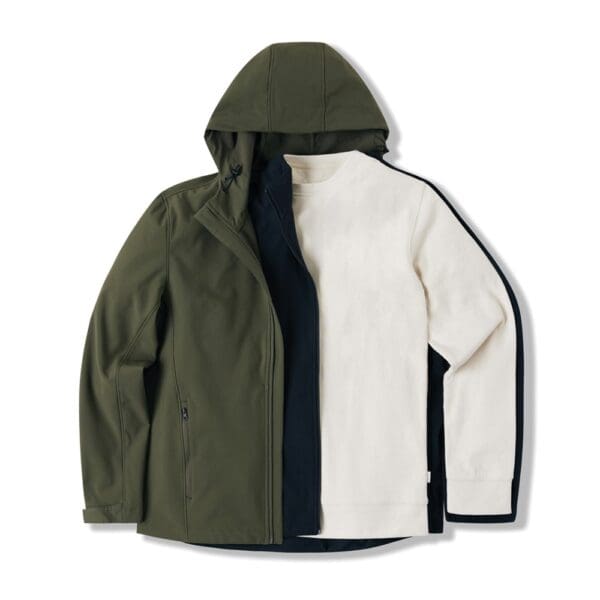 Softshelljacke IQONIQ Makalu Herren aus recyceltem Polyester