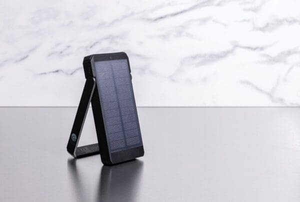 Solarpowerbank Skywave 10000mAh aus RCS recycelt. Kunststoff