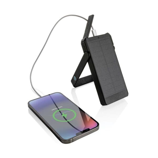 Solarpowerbank Skywave 10000mAh aus RCS recycelt. Kunststoff