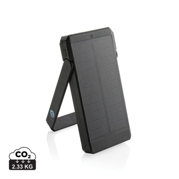 Solarpowerbank Skywave 10000mAh aus RCS recycelt. Kunststoff