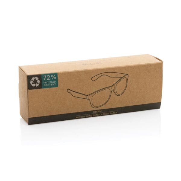 Sonnenbrille Gleam aus RCS rec. PC mit verspiegelten Gläsern
