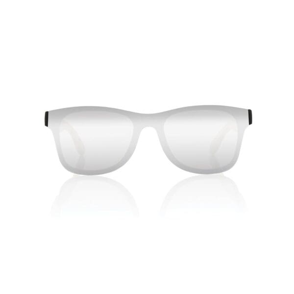 Sonnenbrille Prism aus RCS rec. Kunststoff mit Bambusbügeln