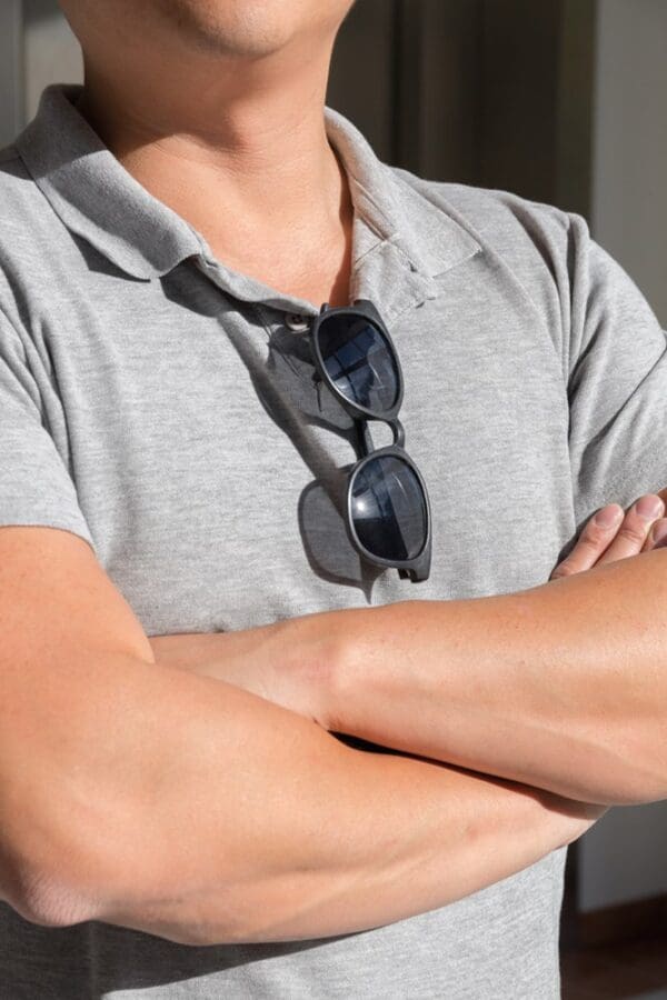 Sonnenbrille Weizenstroh