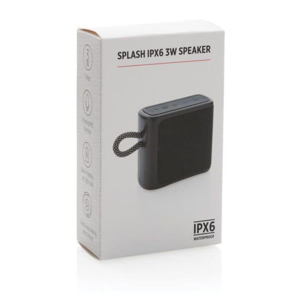 Splash IPX6 3W Lautsprecher