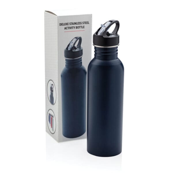 Sportflasche Deluxe aus Edelstahl