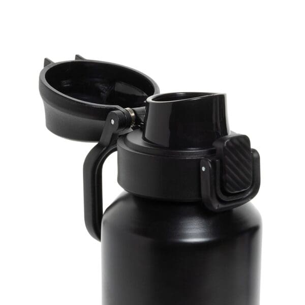 Sportflasche Via RCS Re-Steel mit Verschluss, 600ml