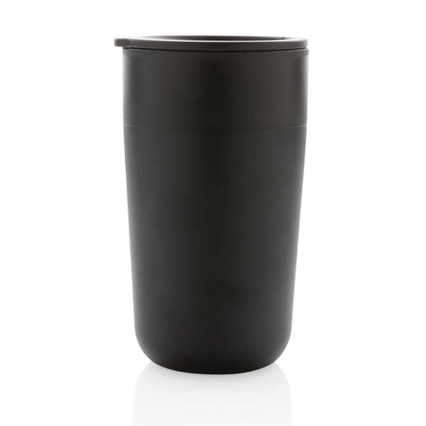 Tasse GRS recycelte PP und Stainless Steel mit Griff