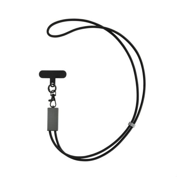Terra 60Wduales Ladekabel aus RCS recyceltem PET mit Lanyard