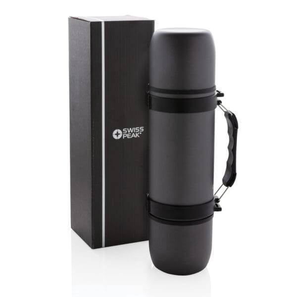 Thermosflasche mit 2 Bechern