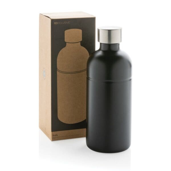 Trinkflasche Soda aus RCS-zertifiziertem Stainless-Steel