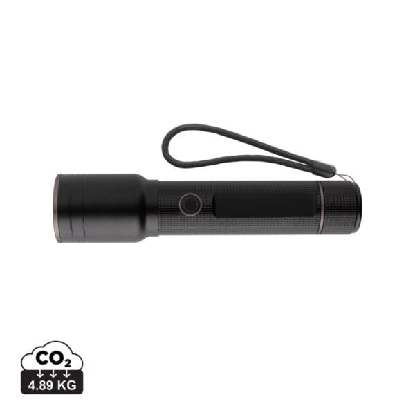 USB-Taschenlampe Heavy-Duty aus RCS recyceltem Aluminium