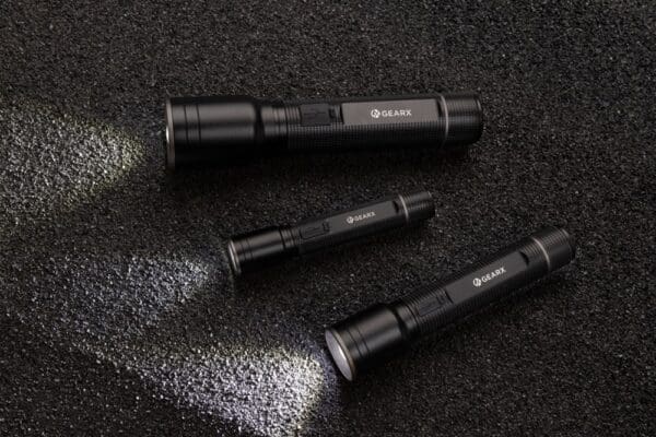 USB-Taschenlampe Heavy-Duty aus RCS recyceltem Aluminium