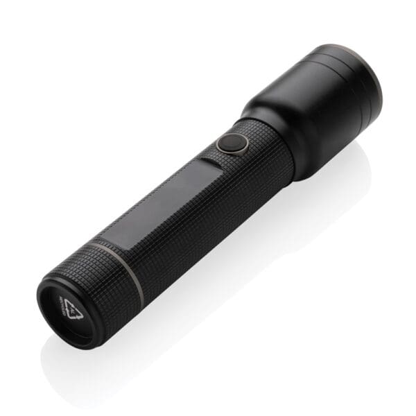 USB-Taschenlampe Heavy-Duty aus RCS recyceltem Aluminium