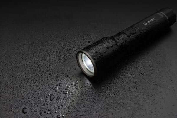USB-Taschenlampe Heavy-Duty aus RCS recyceltem Aluminium