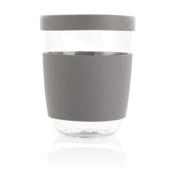 Ukiyo Borosilikatglas mit Silikondeckel & Sleeve