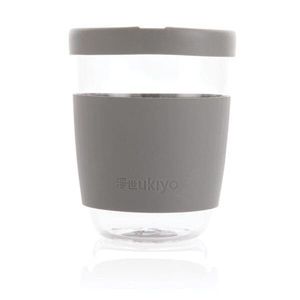 Ukiyo Borosilikatglas mit Silikondeckel & Sleeve