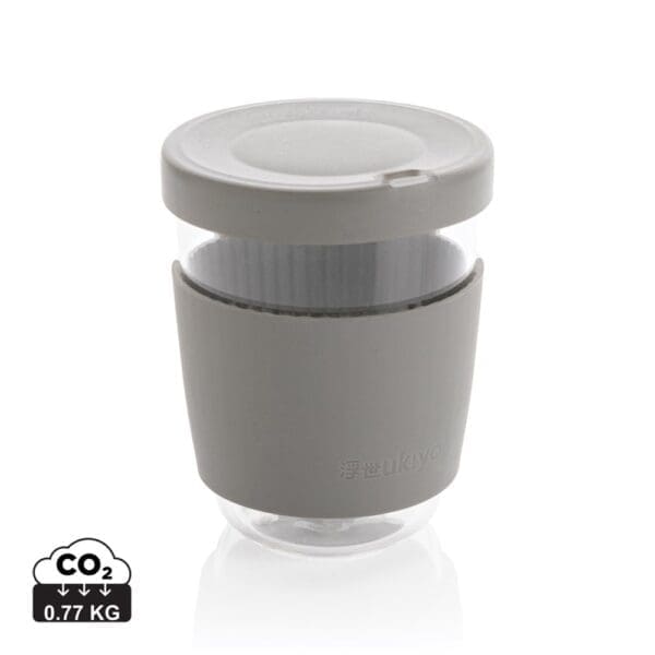 Ukiyo Borosilikatglas mit Silikondeckel & Sleeve