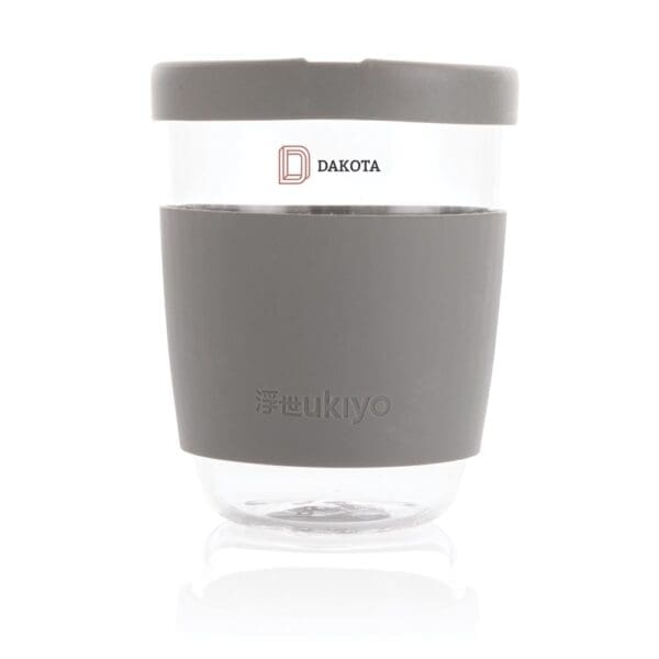 Ukiyo Borosilikatglas mit Silikondeckel & Sleeve