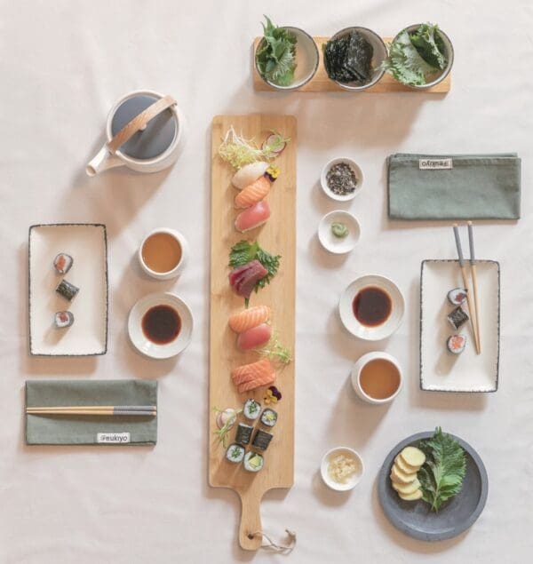 Ukiyo Sushi-Set für zwei