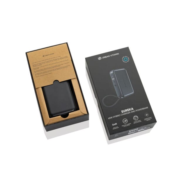 Urban Vitamin Eureka RCS recyceltes 65W-Hybrid-Ladegerät
