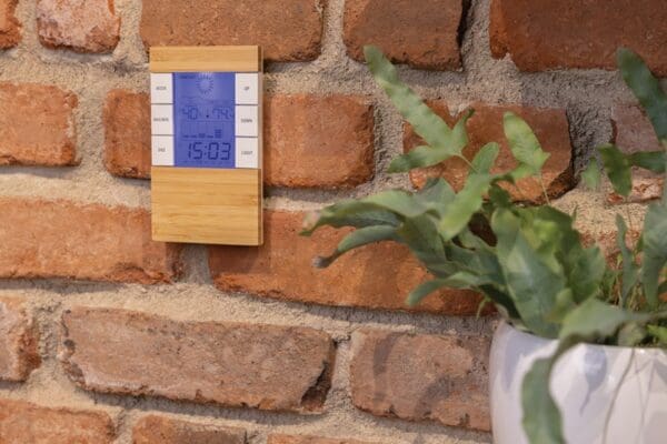 Utah Wetterstation aus RCS rKunststoff & Bambus