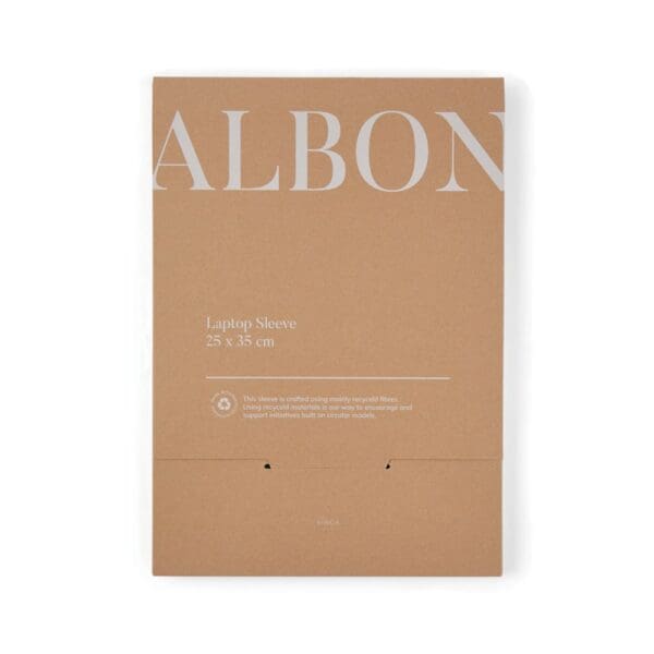 VINGA Albon 15" Laptop-Seeve aus GRS recyceltem Filz