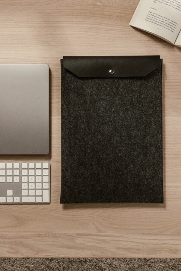 VINGA Albon 17" Laptop-Seeve aus GRS recyceltem Filz