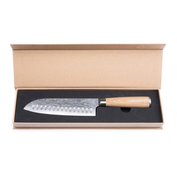 VINGA Hattasan Damascus Santoku Messer – Bild 4