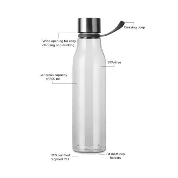 VINGA Lean 800ml RCS RPET Wasserflasche