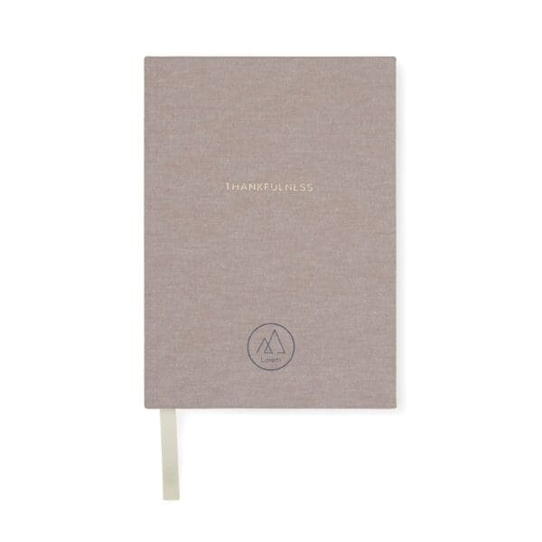 VINGA Thankfulness GRS-recyceltes Papierjournal