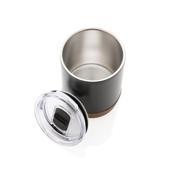 Vakuum-Kaffeetasse Kleine aus RCS rSteel & Kork