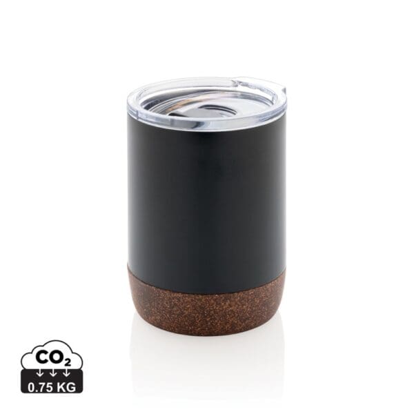 Vakuum-Kaffeetasse Kleine aus RCS rSteel & Kork