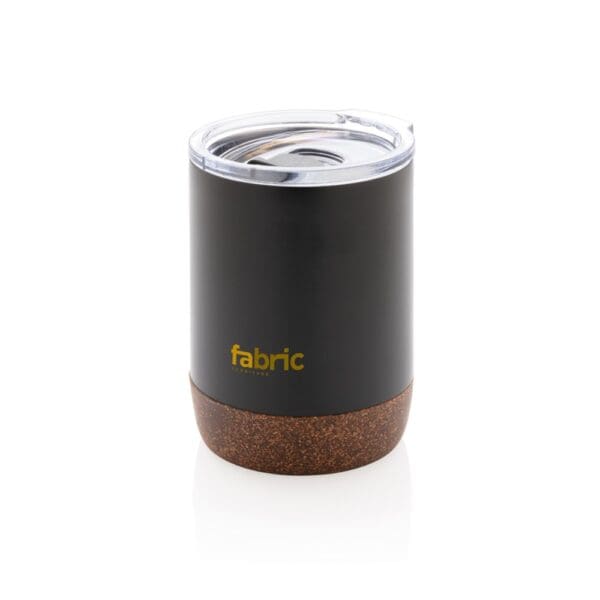 Vakuum-Kaffeetasse Kleine aus RCS rSteel & Kork