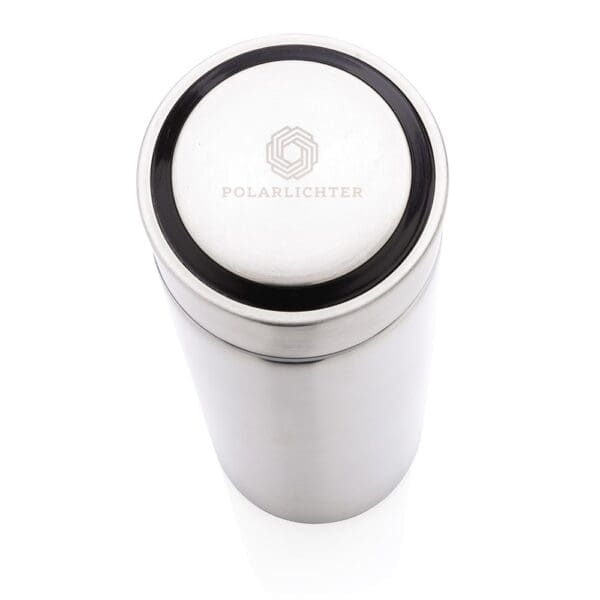 Vakuum Stainless Steel Flasche mit gebürstetem Metalldeckel