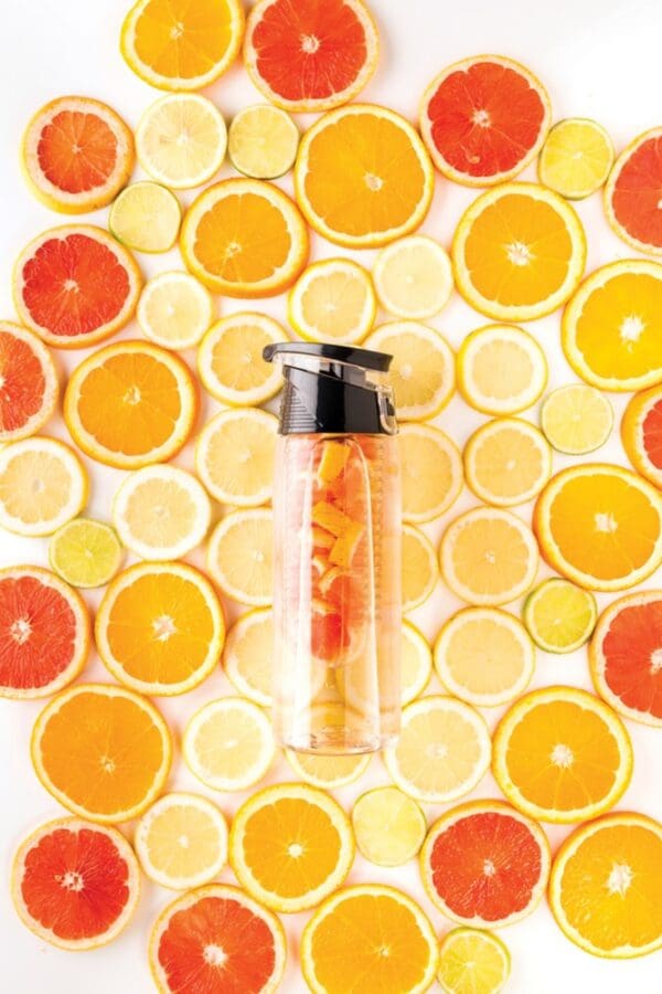 Verschließbare Aromaflasche
