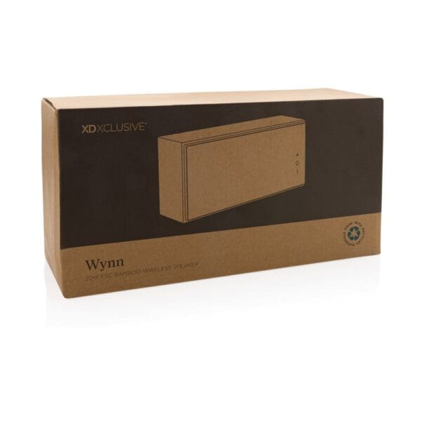 Wynn 20W kabelloser Bambus Lautsprecher