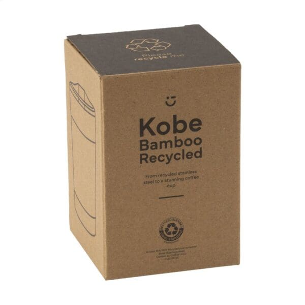 Kaffeebecher Kobe Bamboo RCS Recycled Steel 350 ml