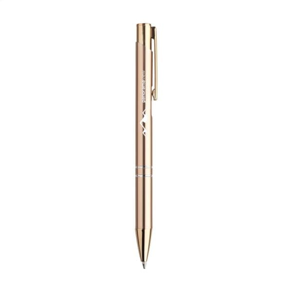 Kugelschreiber Ebony RCS Recycled Alu Rose Gold