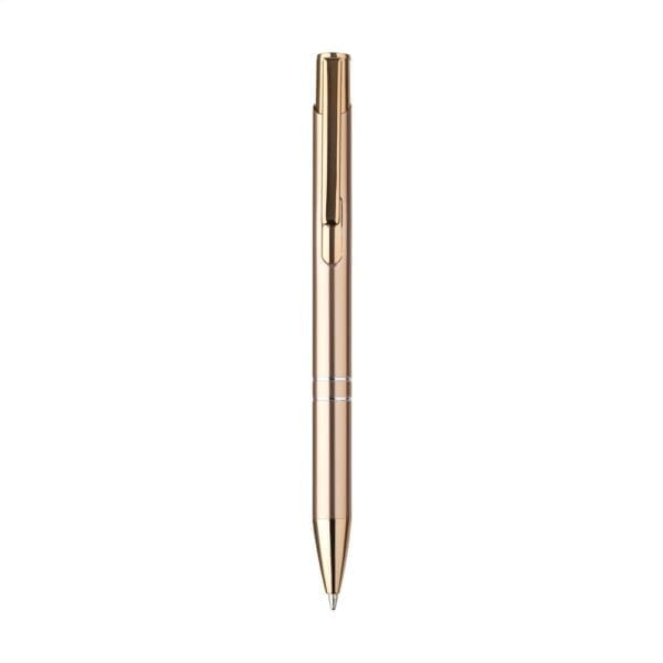 Kugelschreiber Ebony RCS Recycled Alu Rose Gold