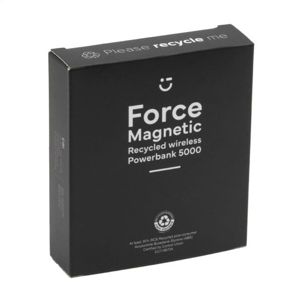 Powerbank Force Magnetic RCS Recycled Wireless 5000