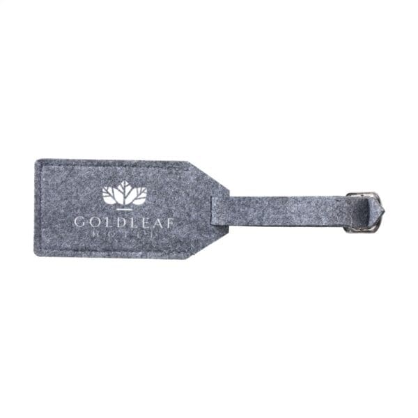 RPET Felt GRS Luggage Tag Gepäckanhänger