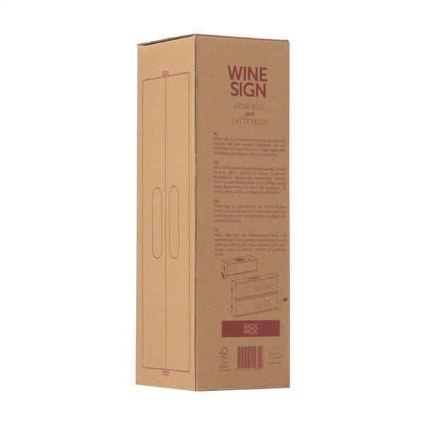 Rackpack Wine Sign