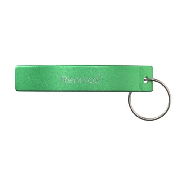 Schlüsselanhänger Alu Opener GRS Recycled Öffner
