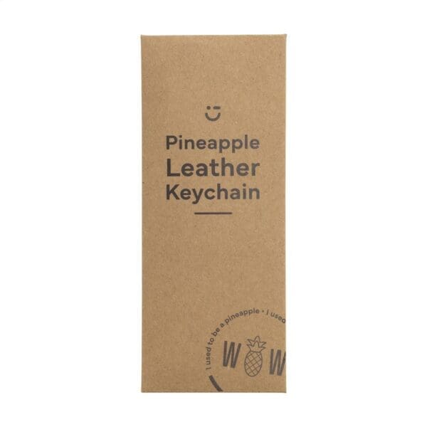 Schlüsselanhänger Vegan Pineapple Leather Keyring