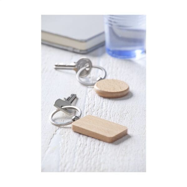Schlüsselanhänger WoodKey Kreis