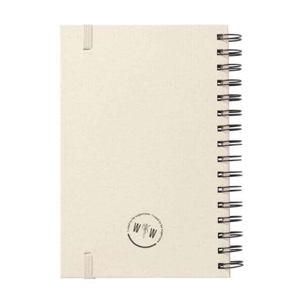 Sugarcane Bagasse Spiral Notebook A5 Notizbuch