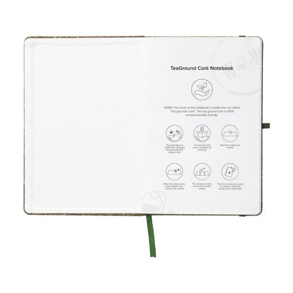 TeaGround Cork Notebook A5 Notizbuch