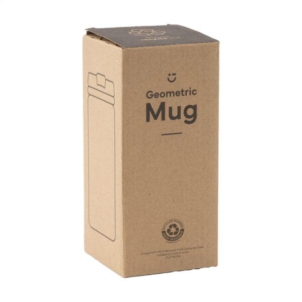 Thermobecher Geometric Mug RCS Recycled Steel 280 ml